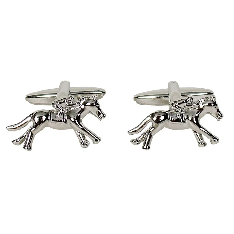 gDesign Horse & Jockey Cufflinks