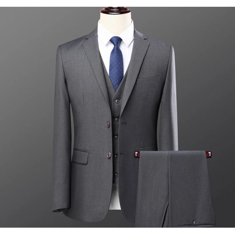 Two Gray with Buckles (Suit Suit Trousers)