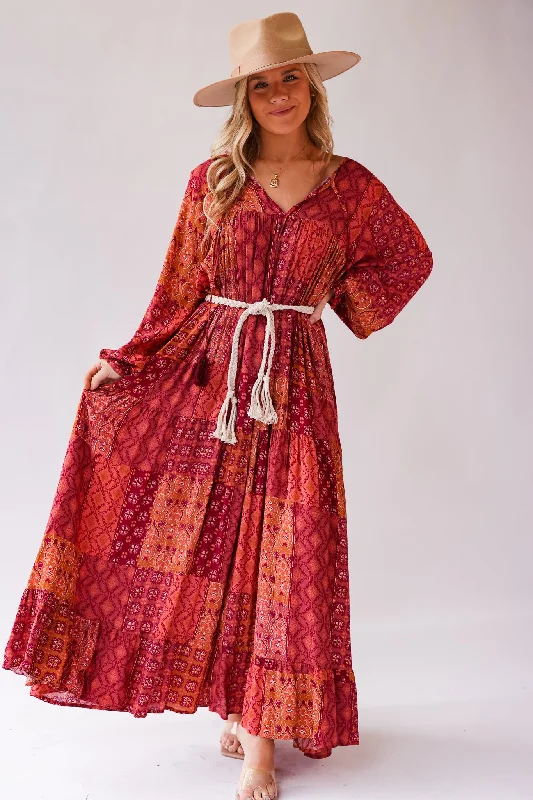 Organza DressEileen Paisley Maxi Dress FINAL SALE