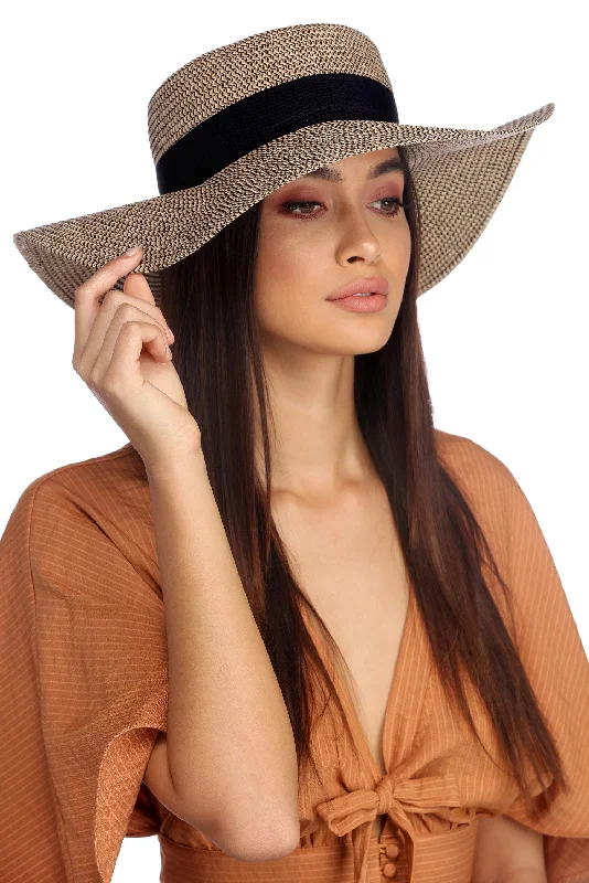 Braided Straw Sun Hat