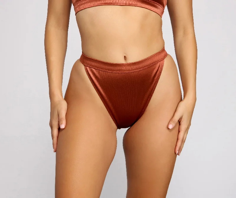 Level Up High Waist Bikini Bottoms