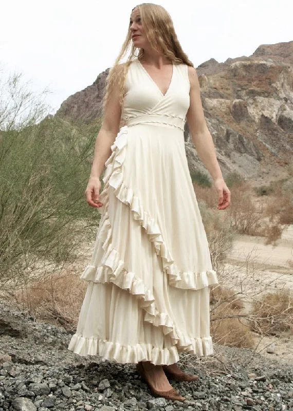 Silk DressJune Wedding Dress (Custom Made)