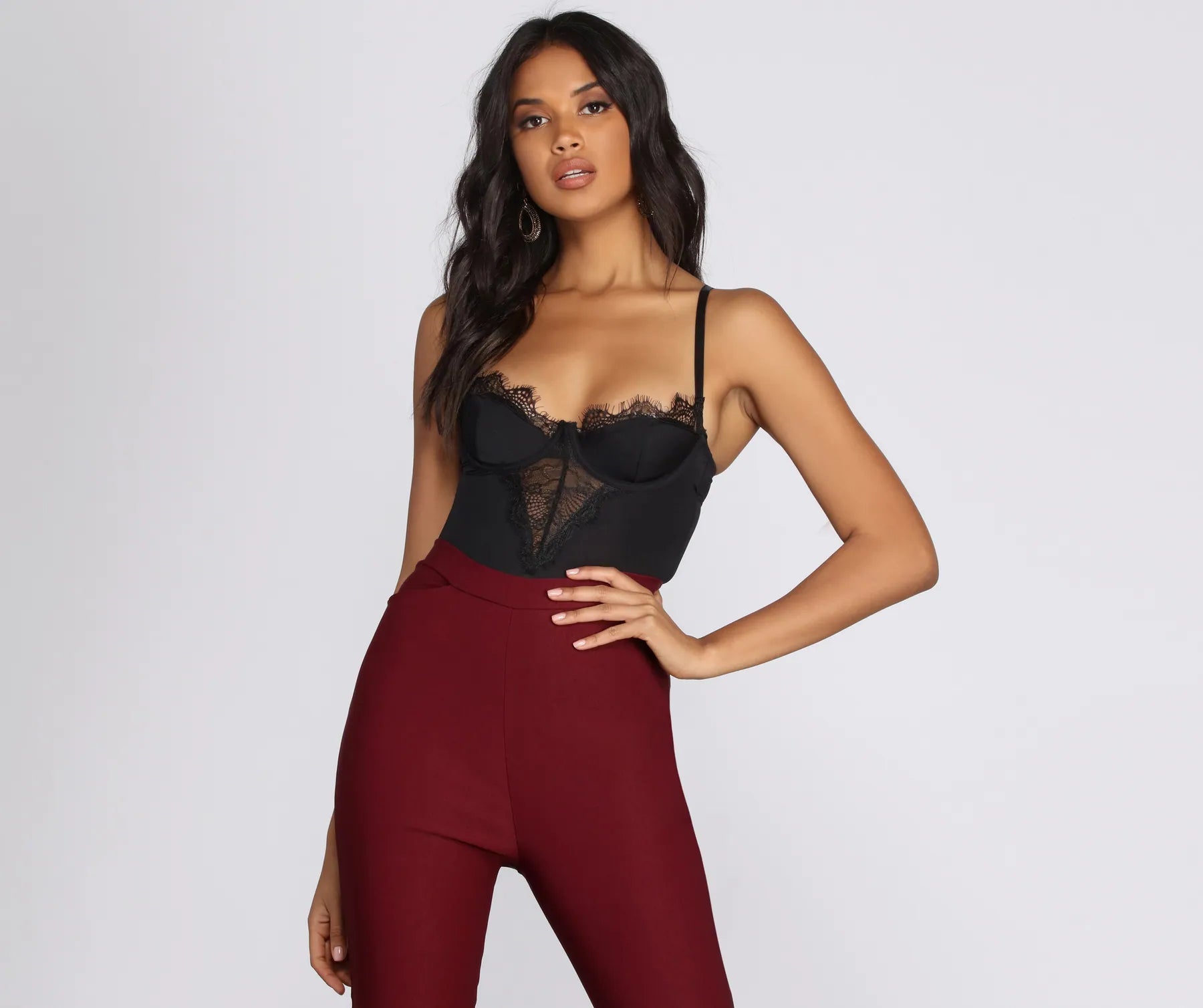 women's tops in solid colorsSeduce Me Bodysuit