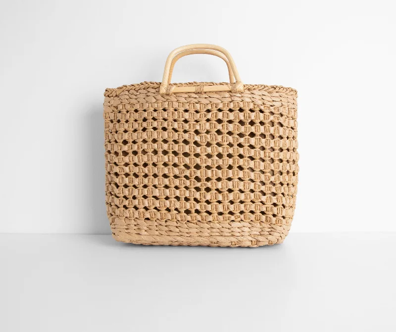 That Summer Feeling Woven Tote