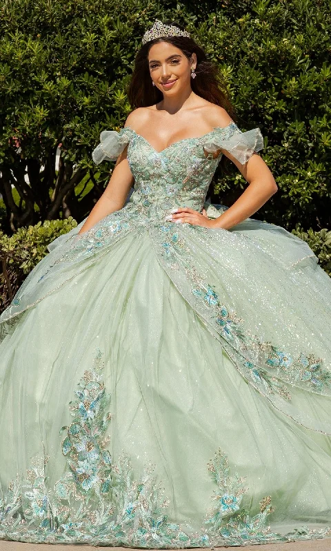 Elegant DressQuinceanera Ball Gown 8089J