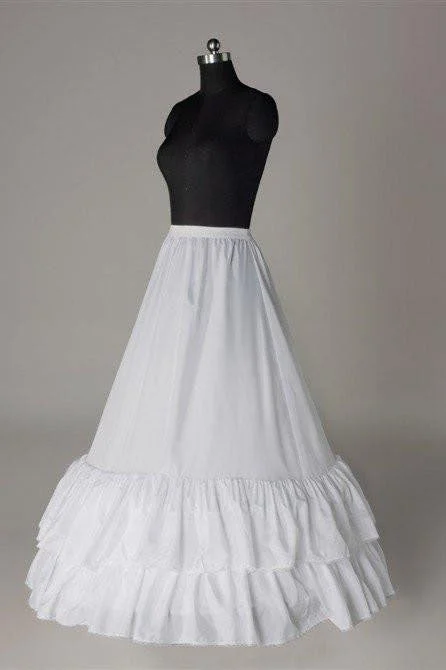 Sleeveless DressFashion A Line Wedding Petticoats Accessories White Floor Length OKP7