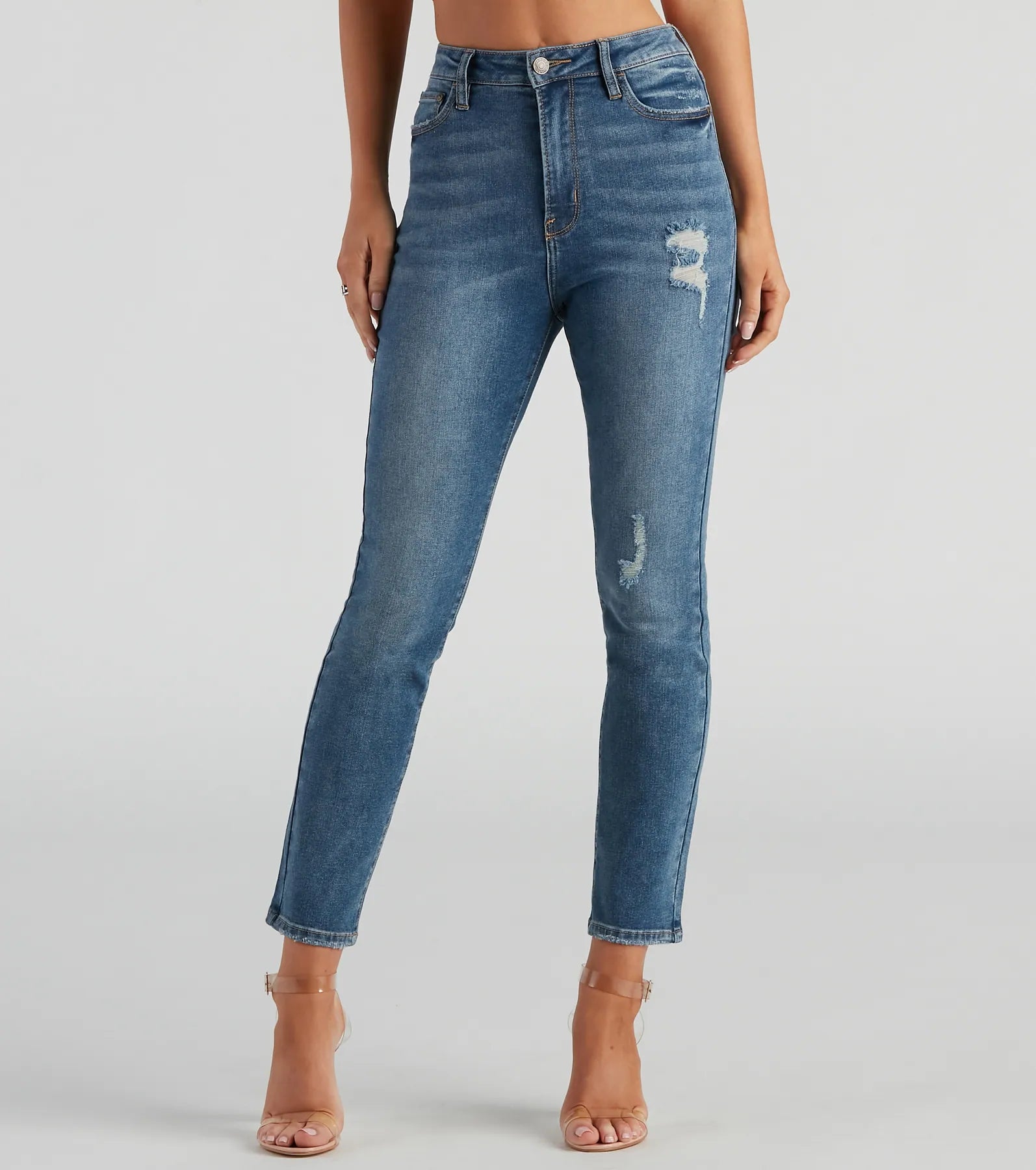 women's denim jeans for special occasionsTaylor High Rise Skinny Ankle Jeans By Windsor Denim