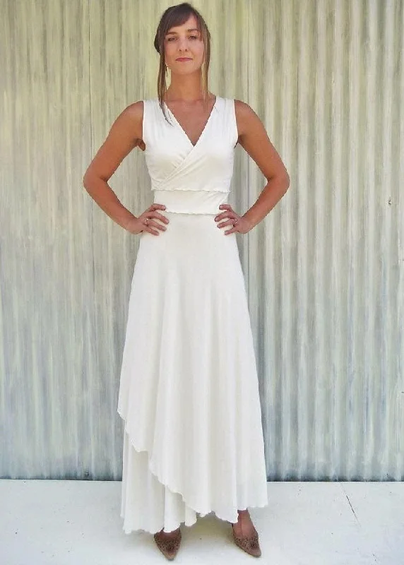 Jersey DressLilian Wedding Dress (Custom Made)