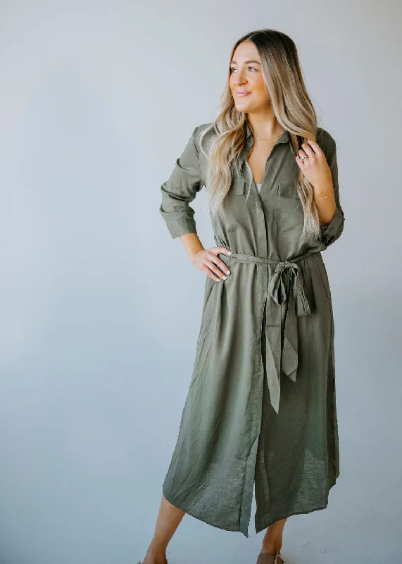 Knit DressRhae Linen Maxi Dress