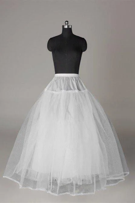 High-Low DressFashion Ball Gown Wedding Petticoats Accessories White Floor Length OKP10