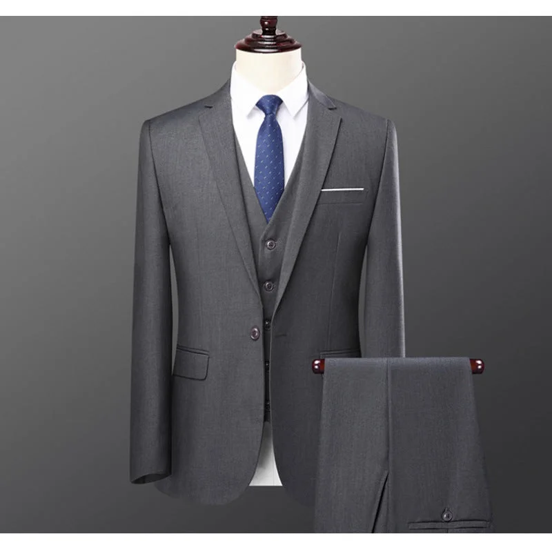 One Gray with Buckles (Suit Suit Trousers)