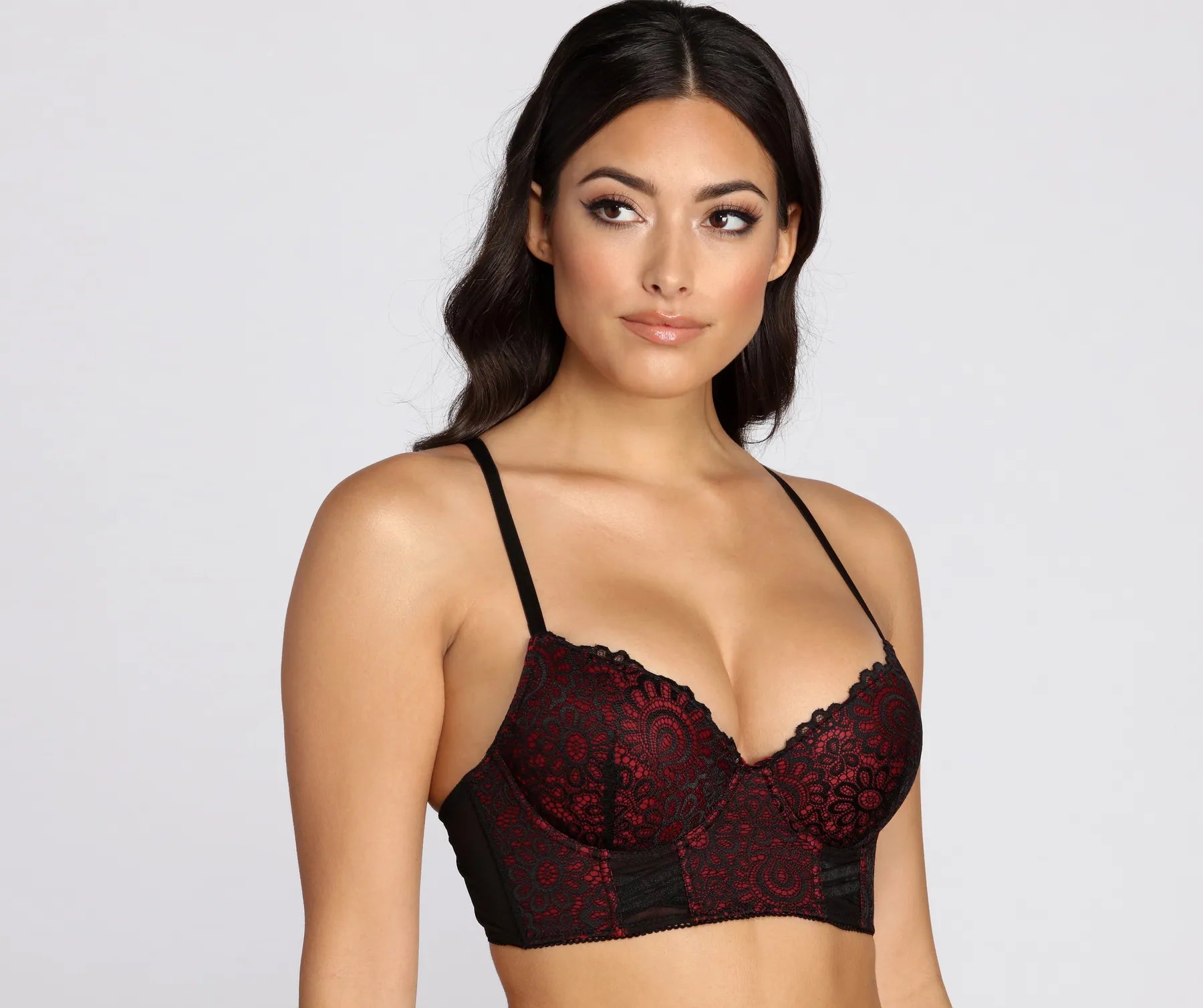 Daily Wear Seamless BrasDahlia Push Up Lattice Bra 2 Pack