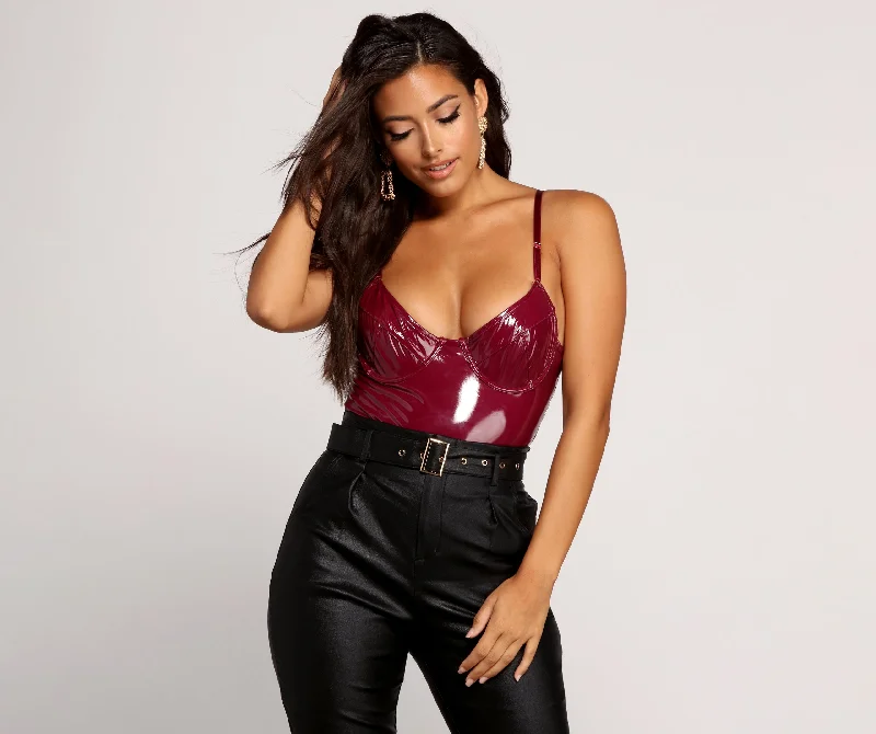 women's tops for evening soireesEffortless Edge Bodysuit