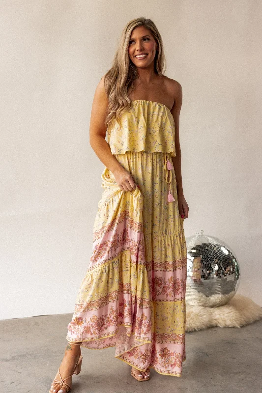 Floor-Length DressSt. Augustine Strapless Maxi Dress FINAL SALE