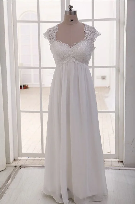 women's limited-edition dressesEmpire See Through Sweetheart Maternity Bridal Wedding Gown