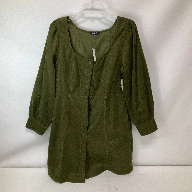 women's easy-to-wear dressesDress Casual Short By Madewell In Green, Size: 12