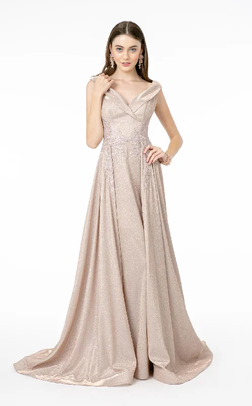 women's metallic dressesElizabeth K GL1817 Dress