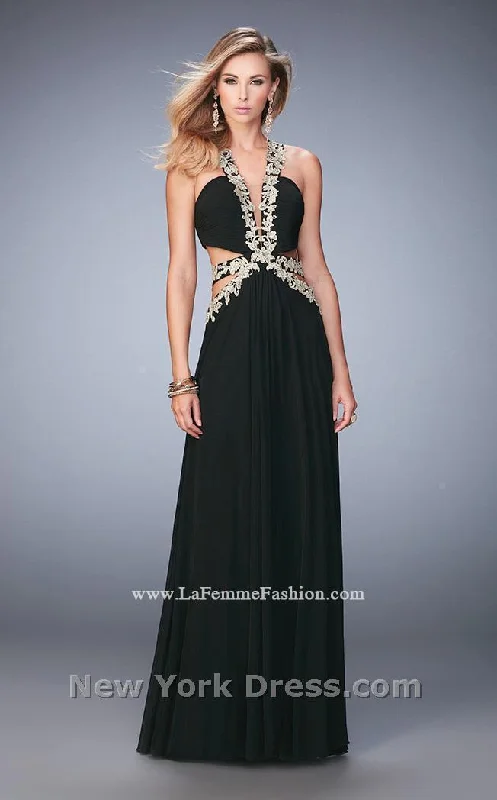 women's boho dressesLa Femme 22252 Dress