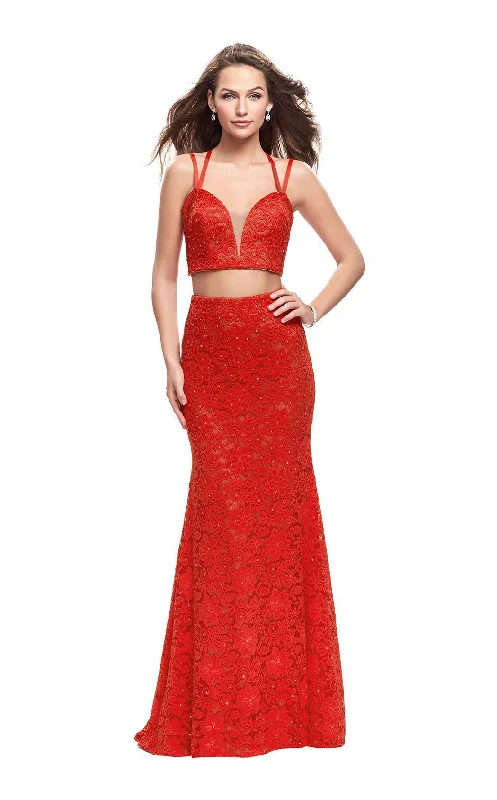 High-Low DressLa Femme 25771 Dress