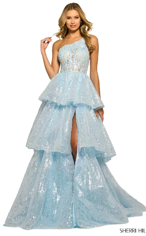 Lace DressSherri Hill 55527 Dress